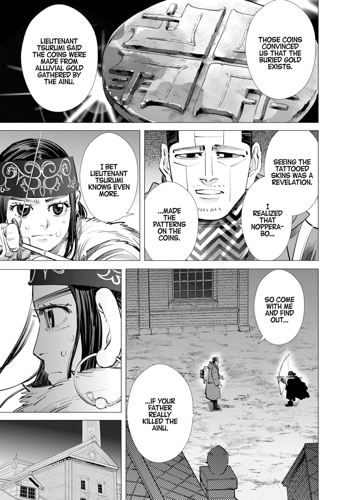 Golden Kamuy chapter 253, page 9