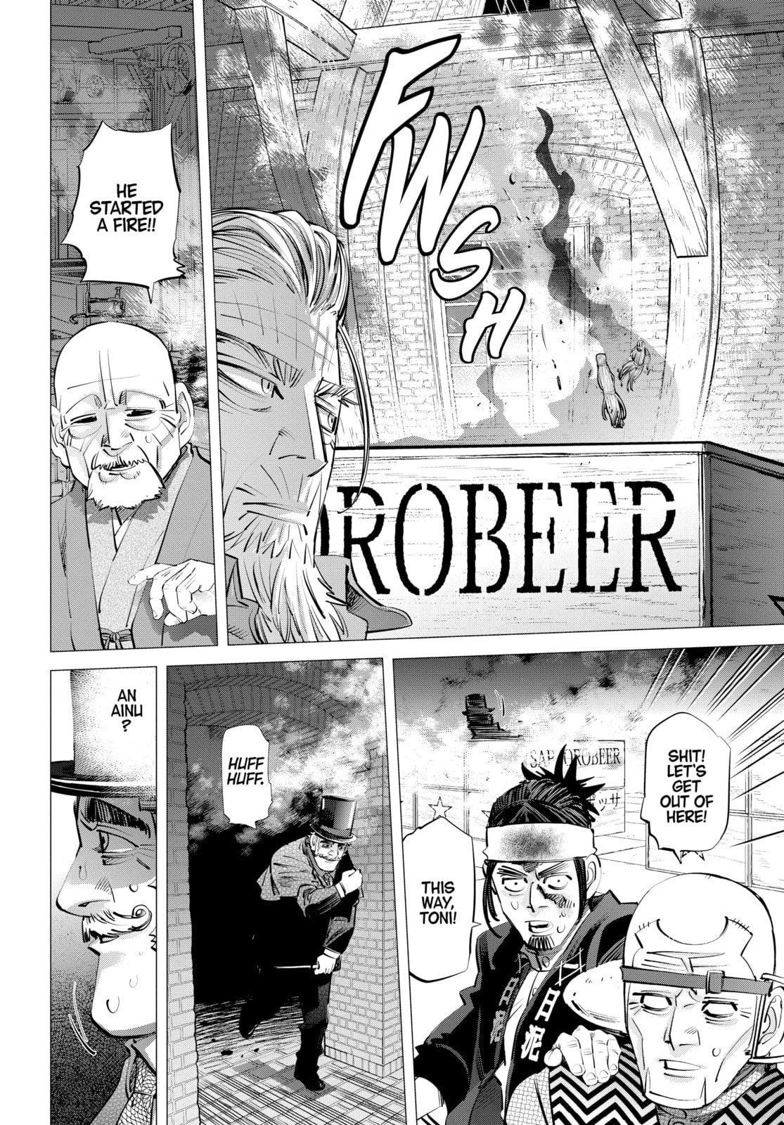 Golden Kamuy chapter 254, page 4