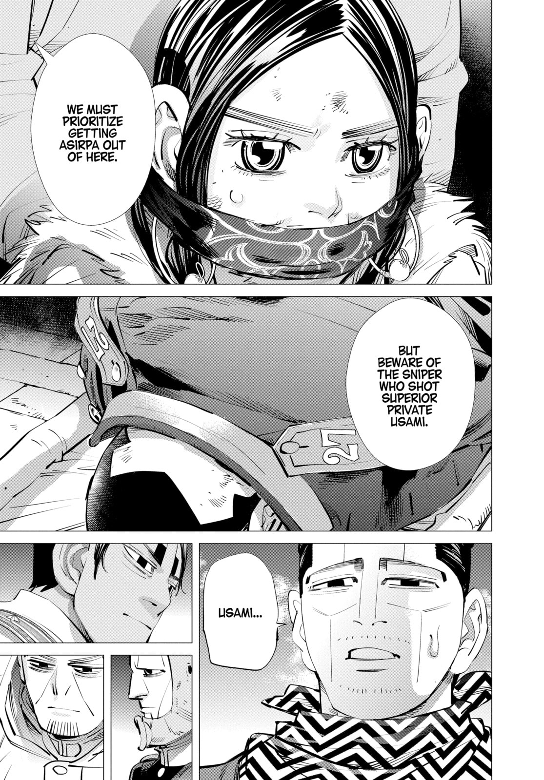 Golden Kamuy chapter 261, page 5