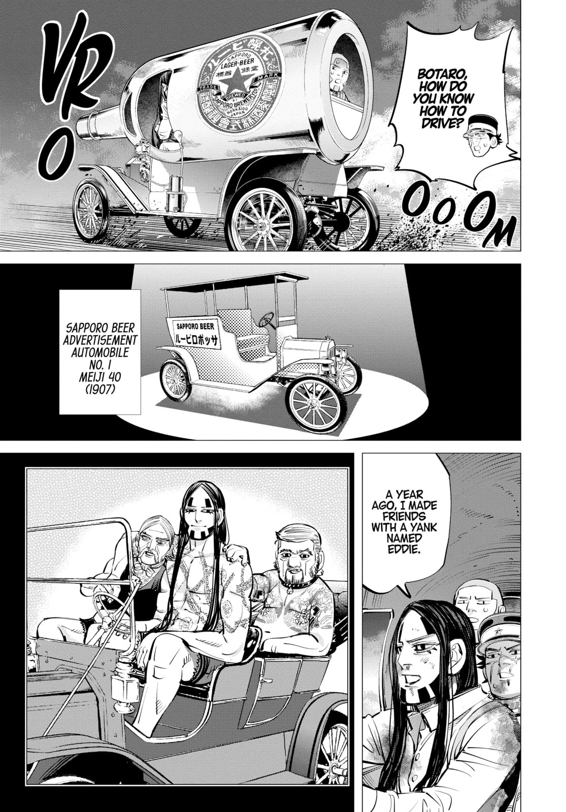 Golden Kamuy chapter 261, page 19