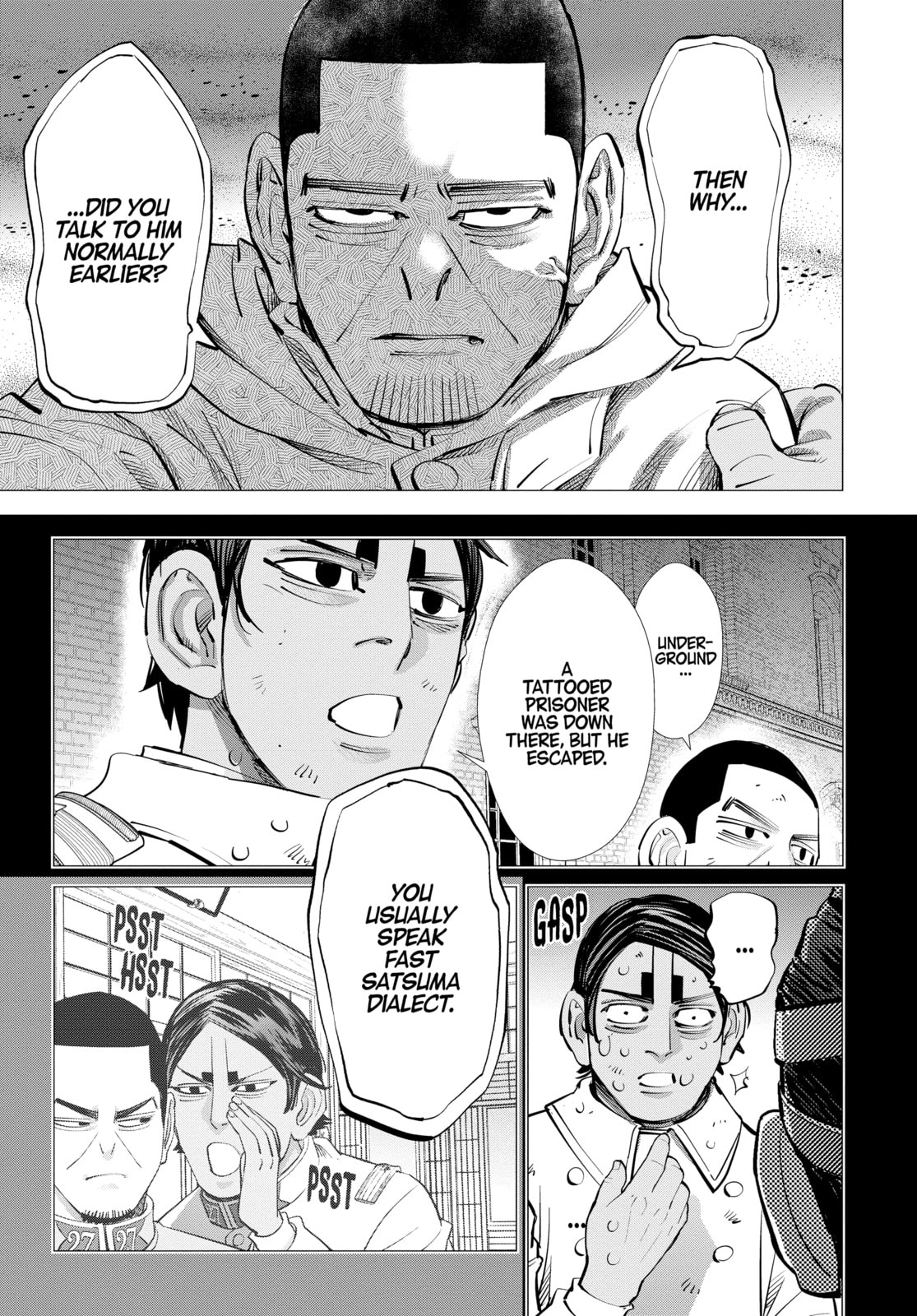 Golden Kamuy chapter 265, page 7
