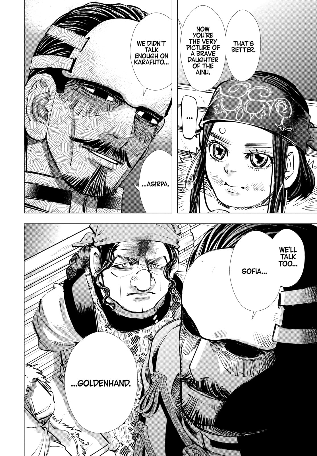 Golden Kamuy chapter 265, page 14