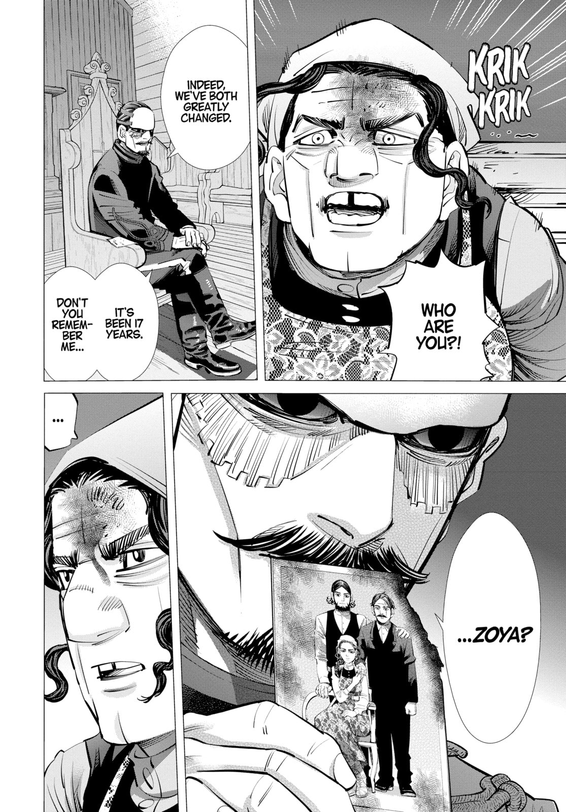 Golden Kamuy chapter 265, page 16