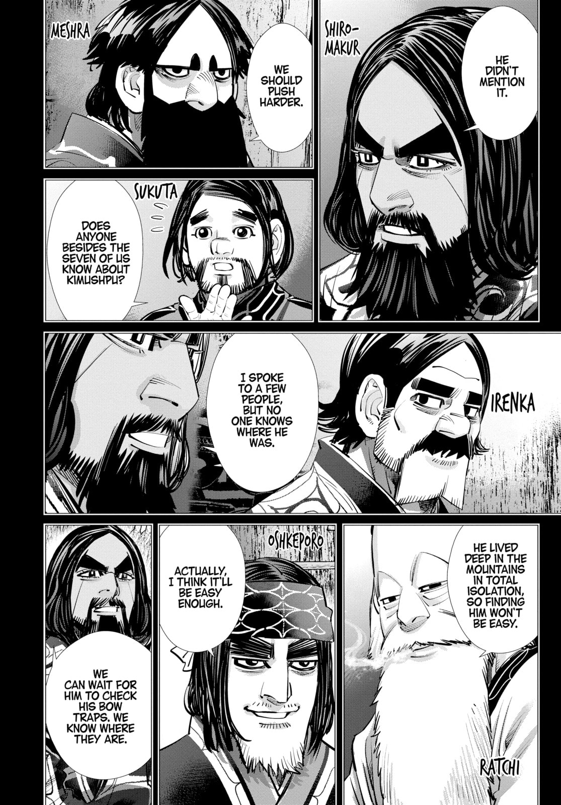Golden Kamuy chapter 267, page 6