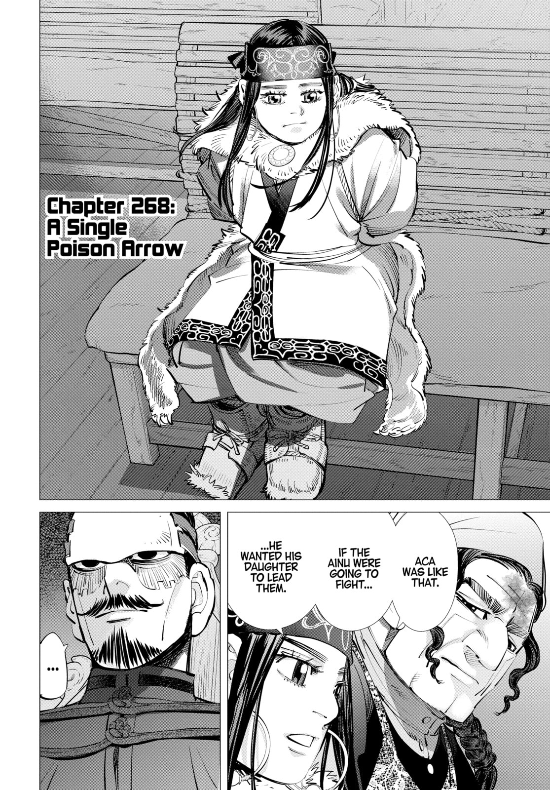 Golden Kamuy chapter 268, page 2