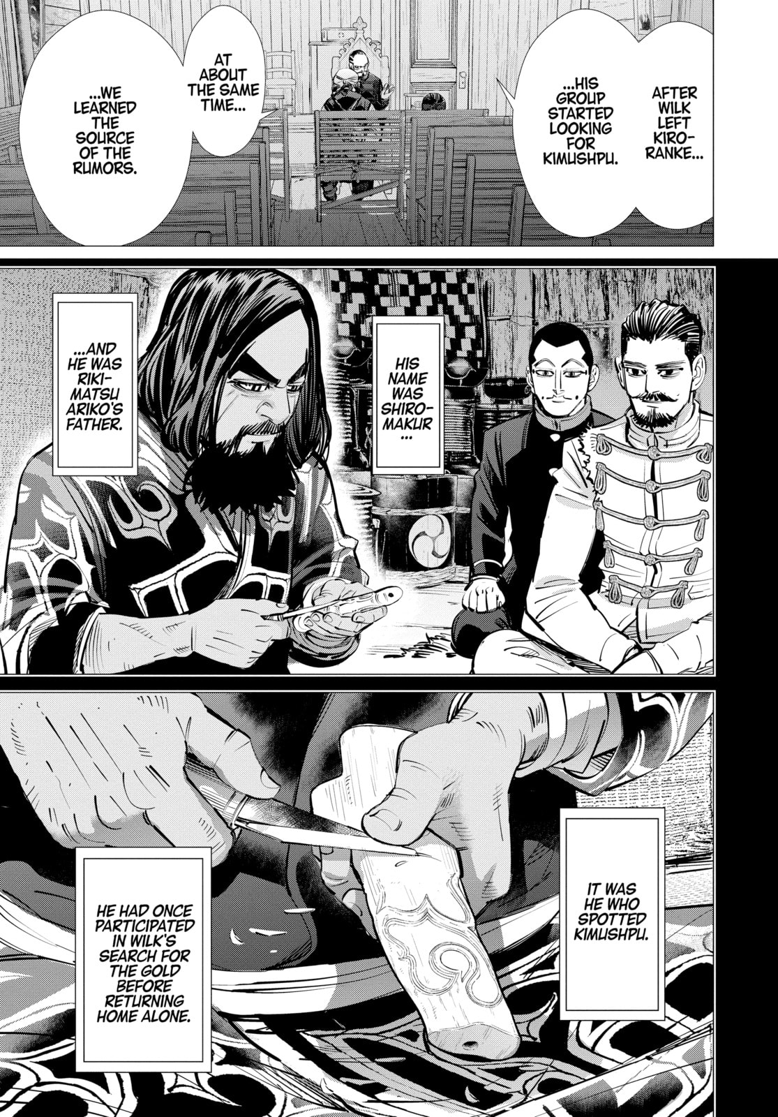Golden Kamuy chapter 268, page 5