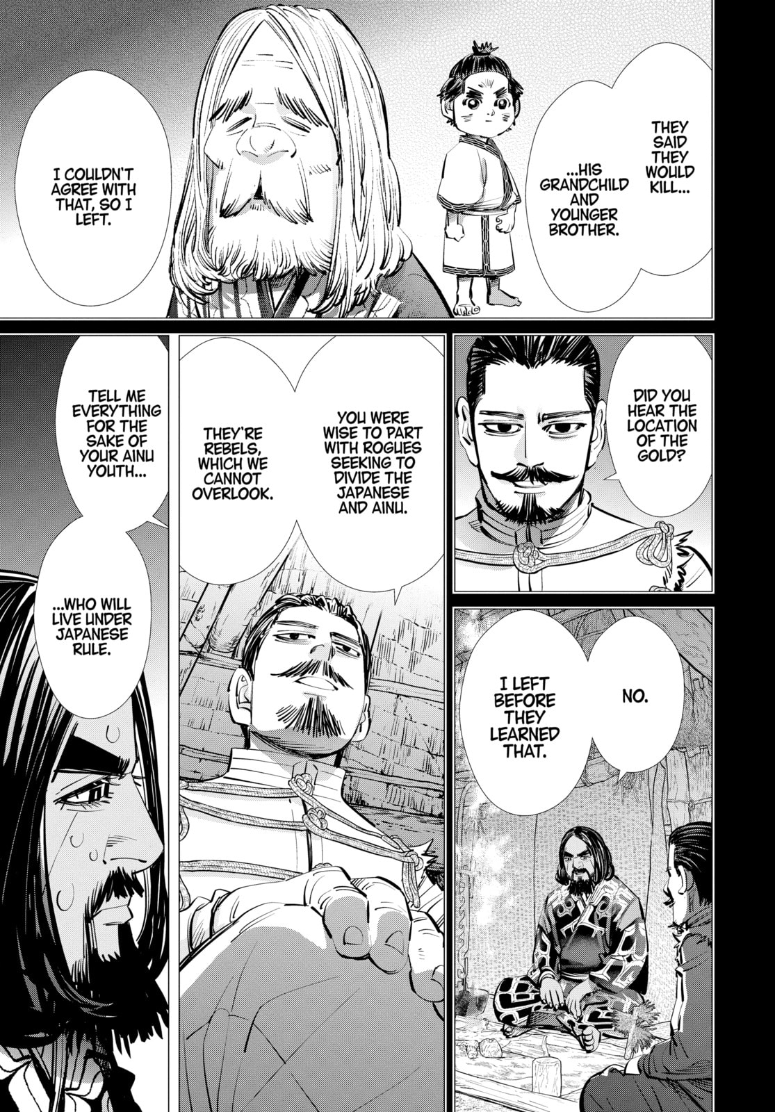 Golden Kamuy chapter 268, page 9