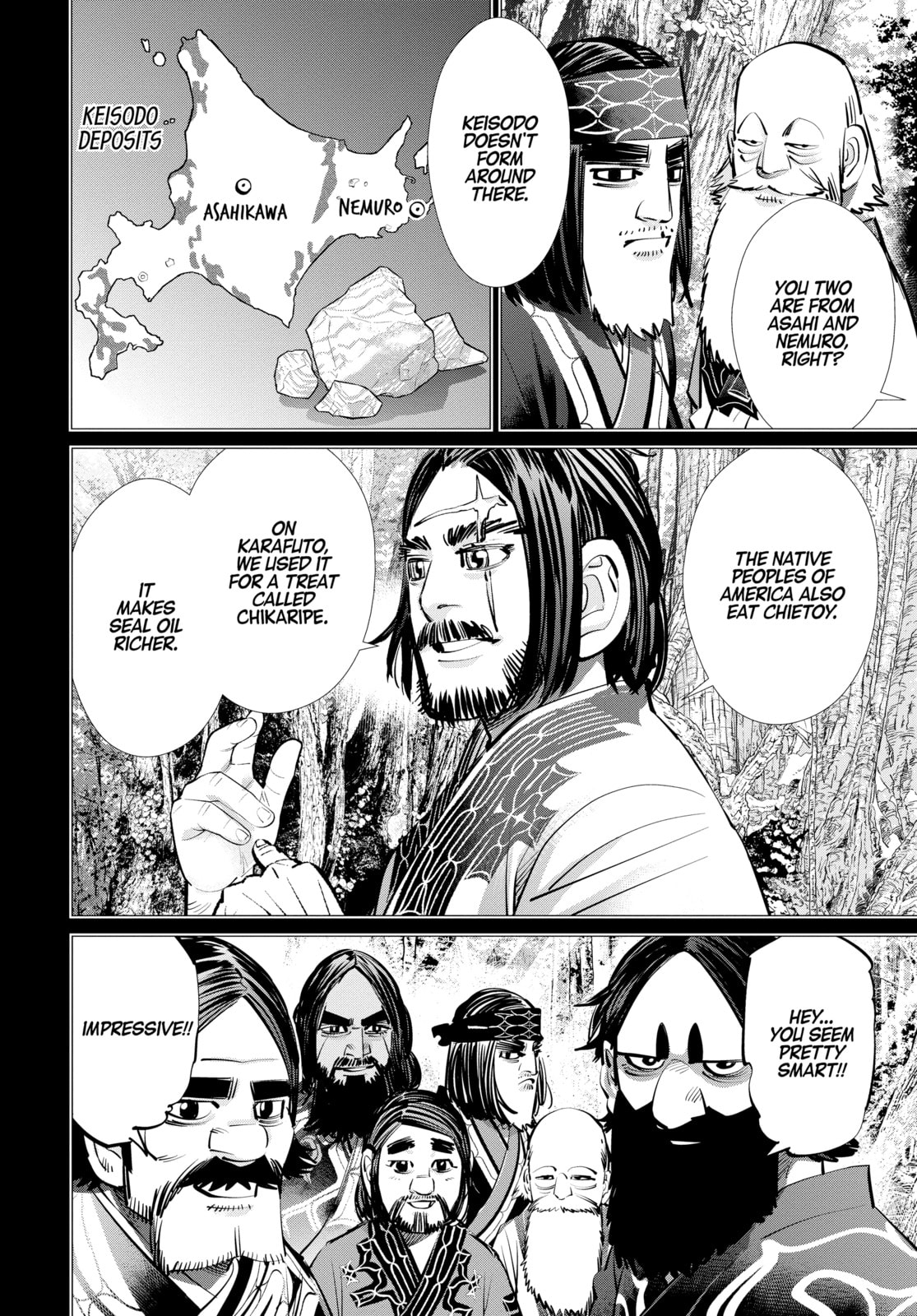 Golden Kamuy chapter 268, page 12