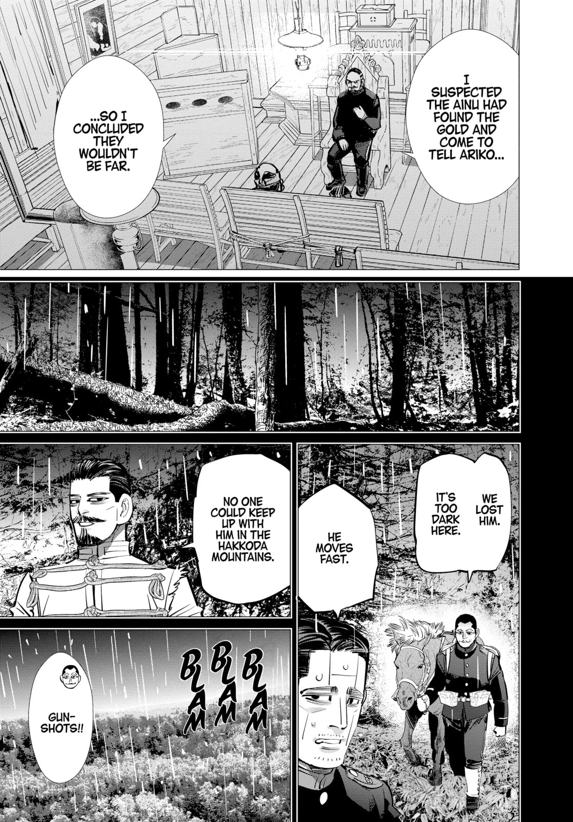 Golden Kamuy chapter 268, page 19