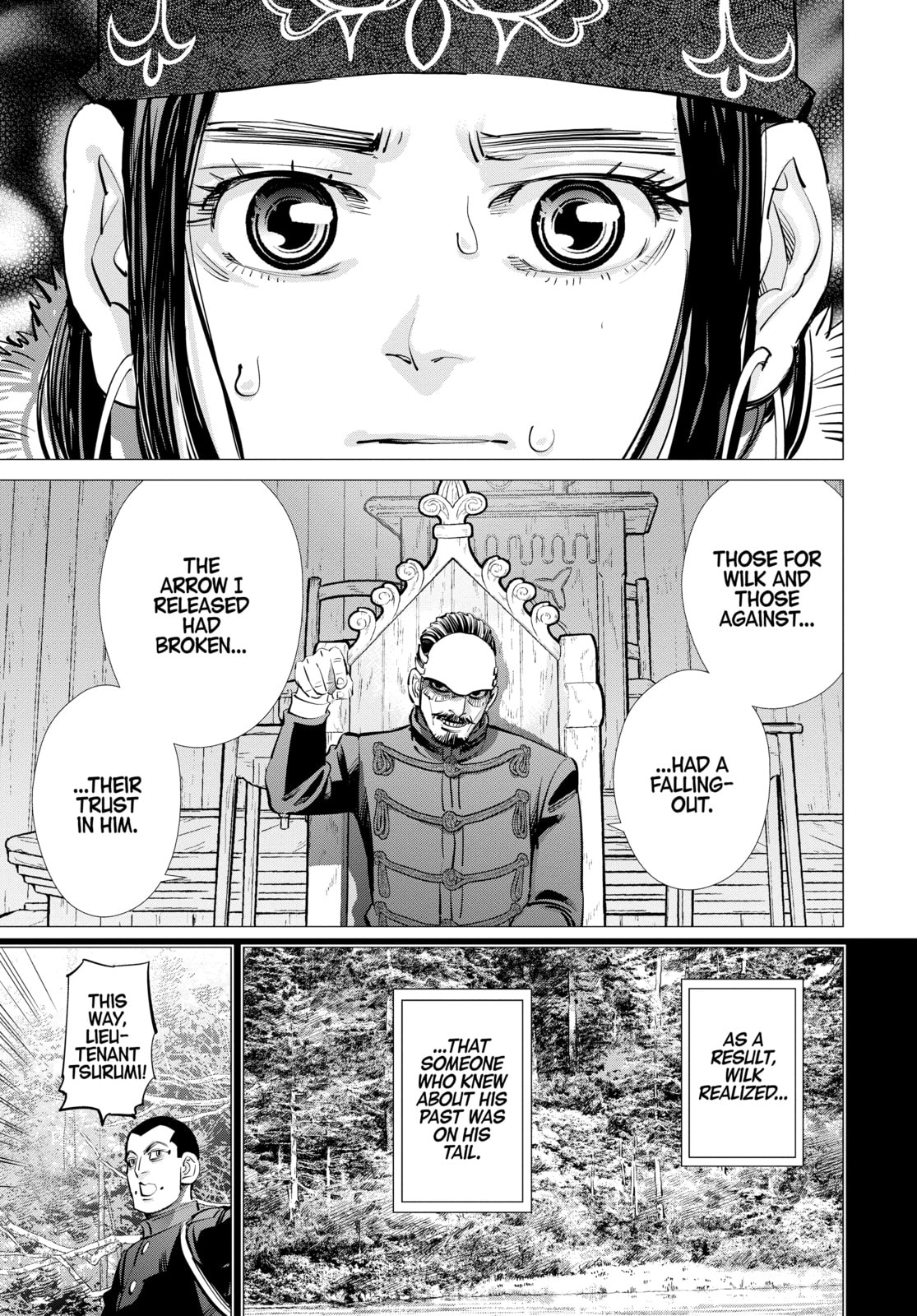 Golden Kamuy chapter 268, page 21