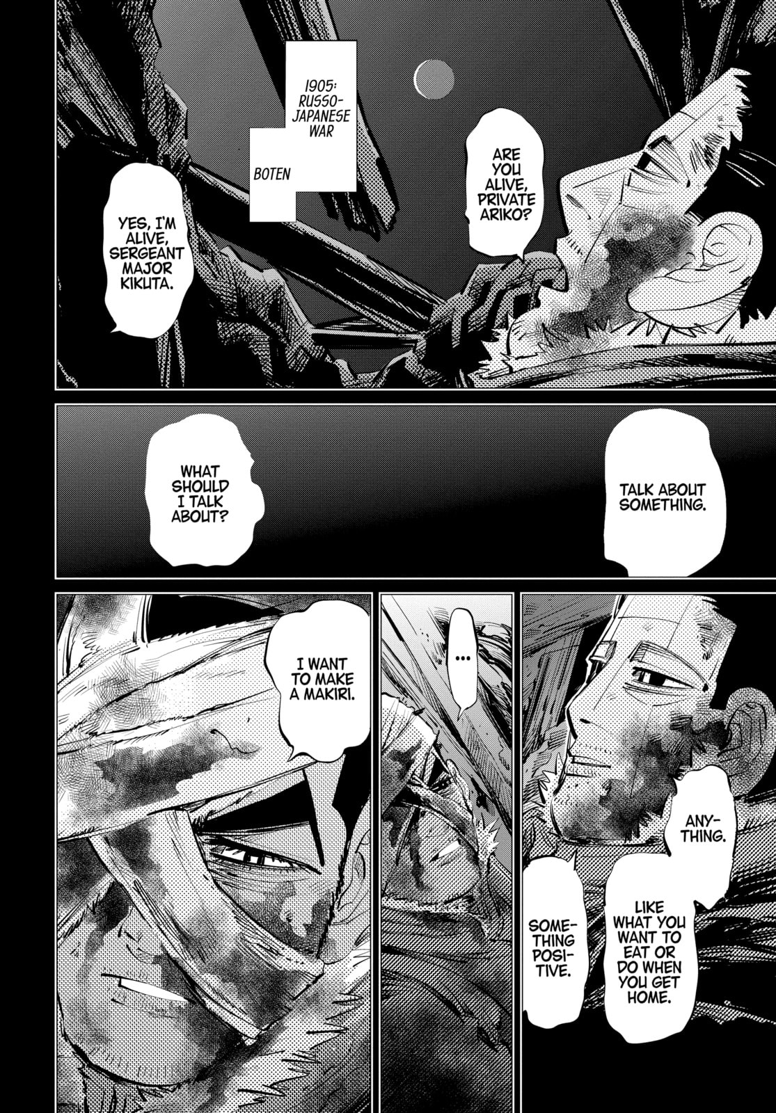 Golden Kamuy chapter 272, page 2