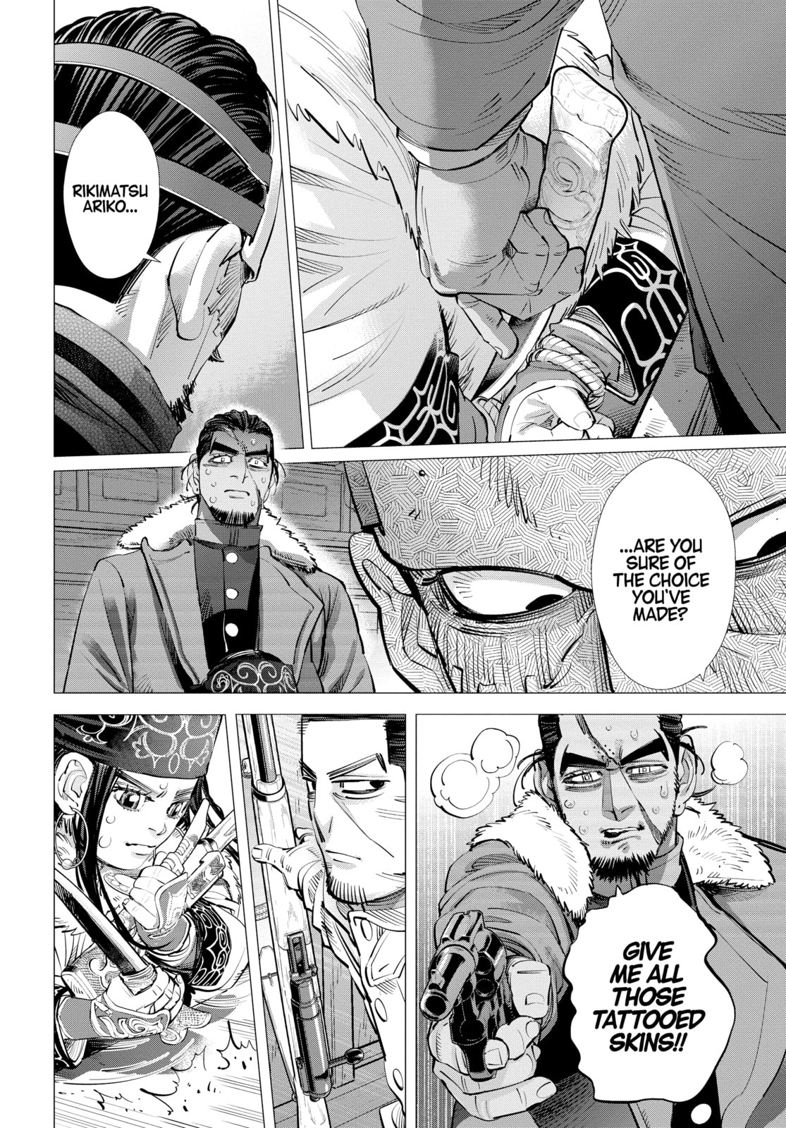 Golden Kamuy chapter 272, page 12
