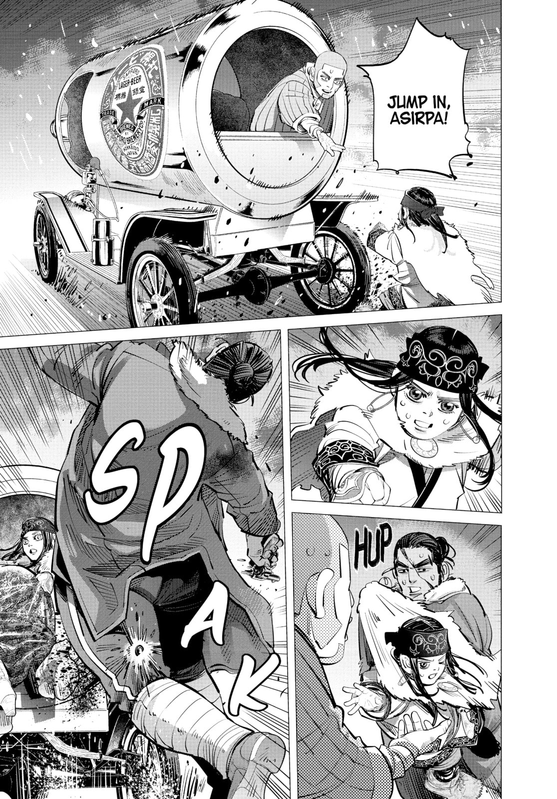 Golden Kamuy chapter 272, page 17