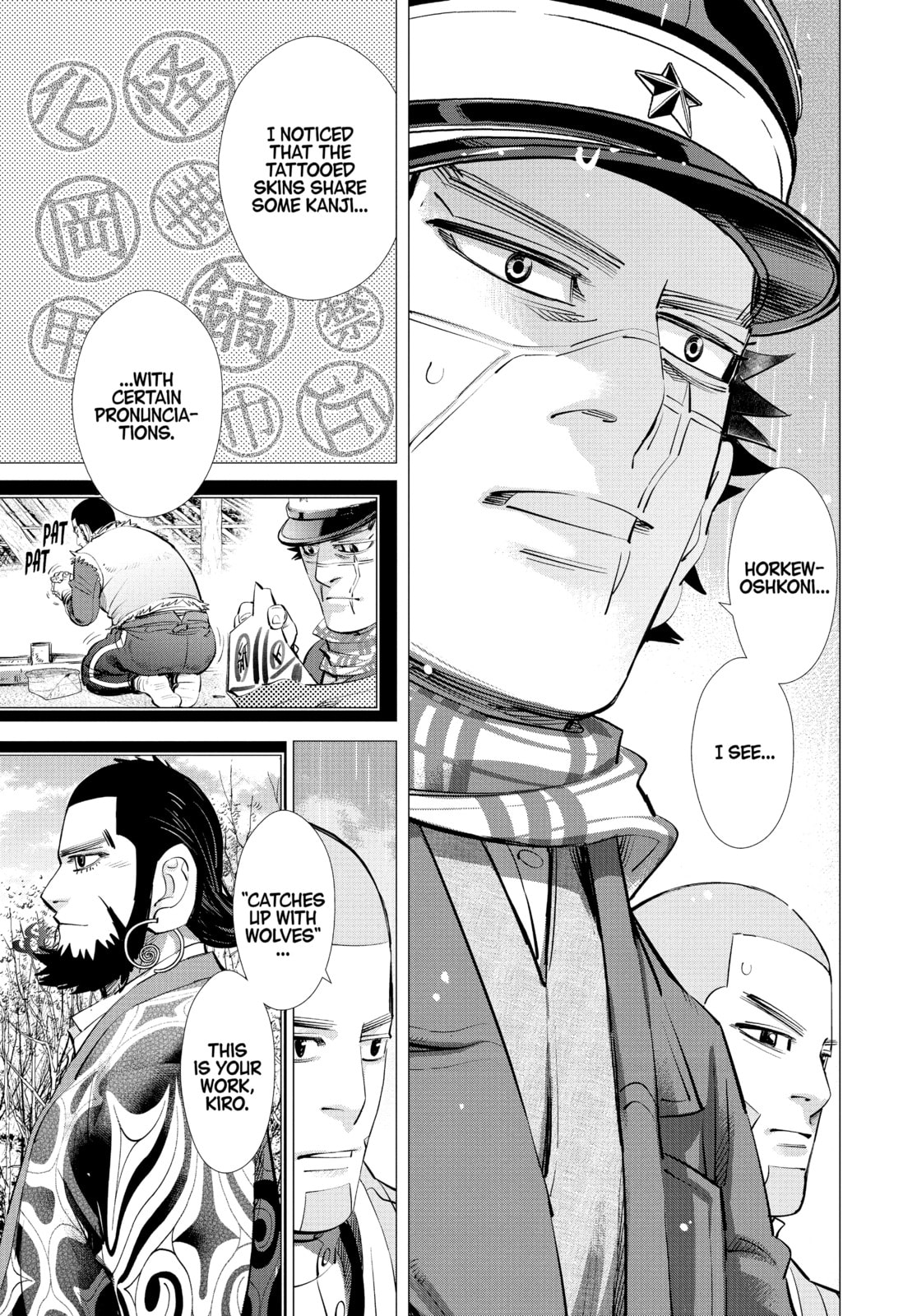 Golden Kamuy chapter 274, page 11