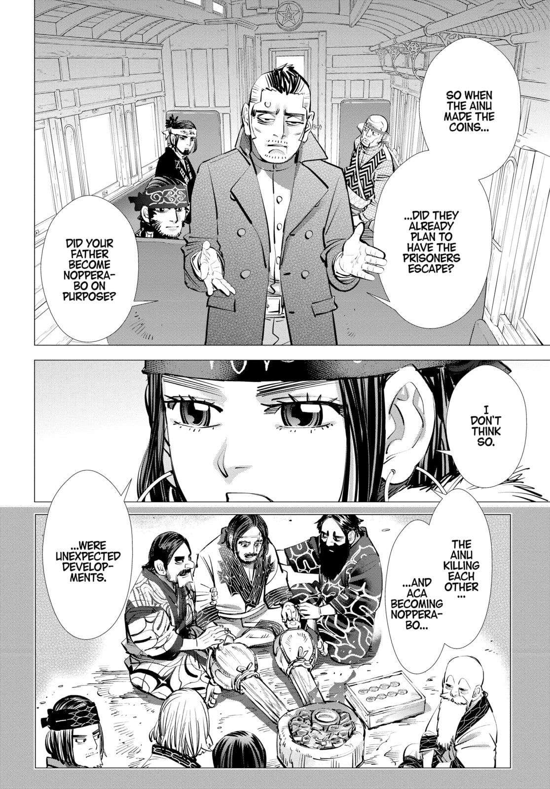 Golden Kamuy chapter 274, page 20