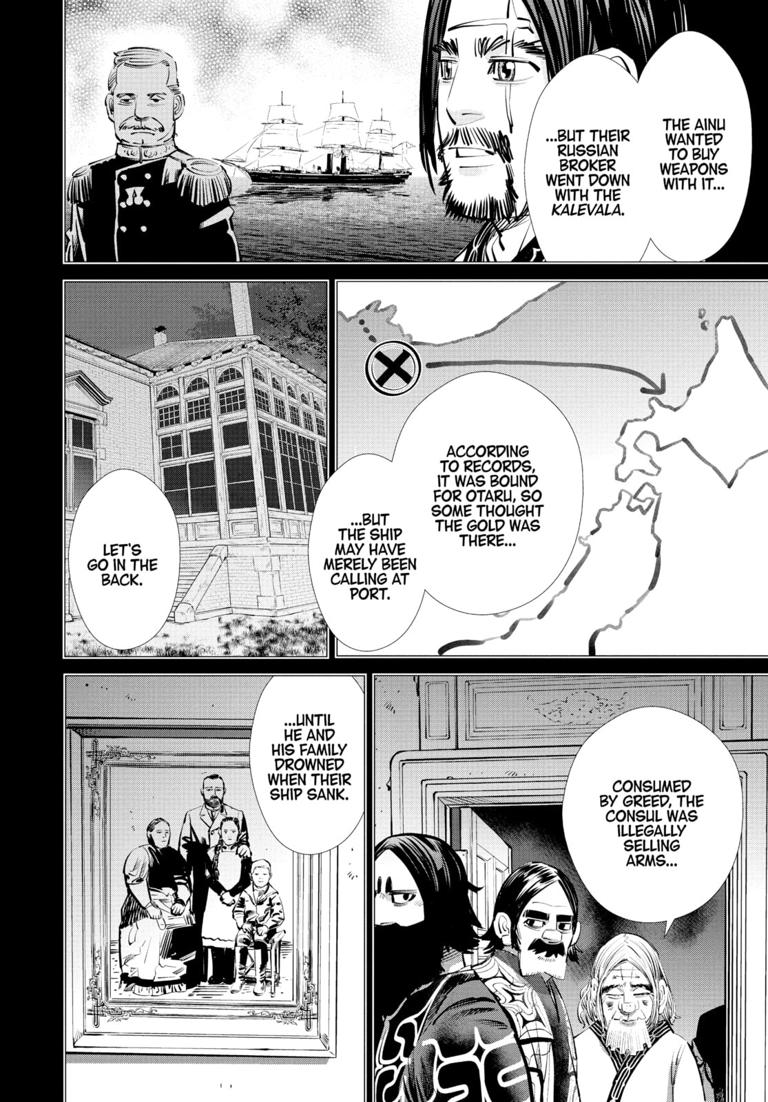 Golden Kamuy chapter 281, page 11