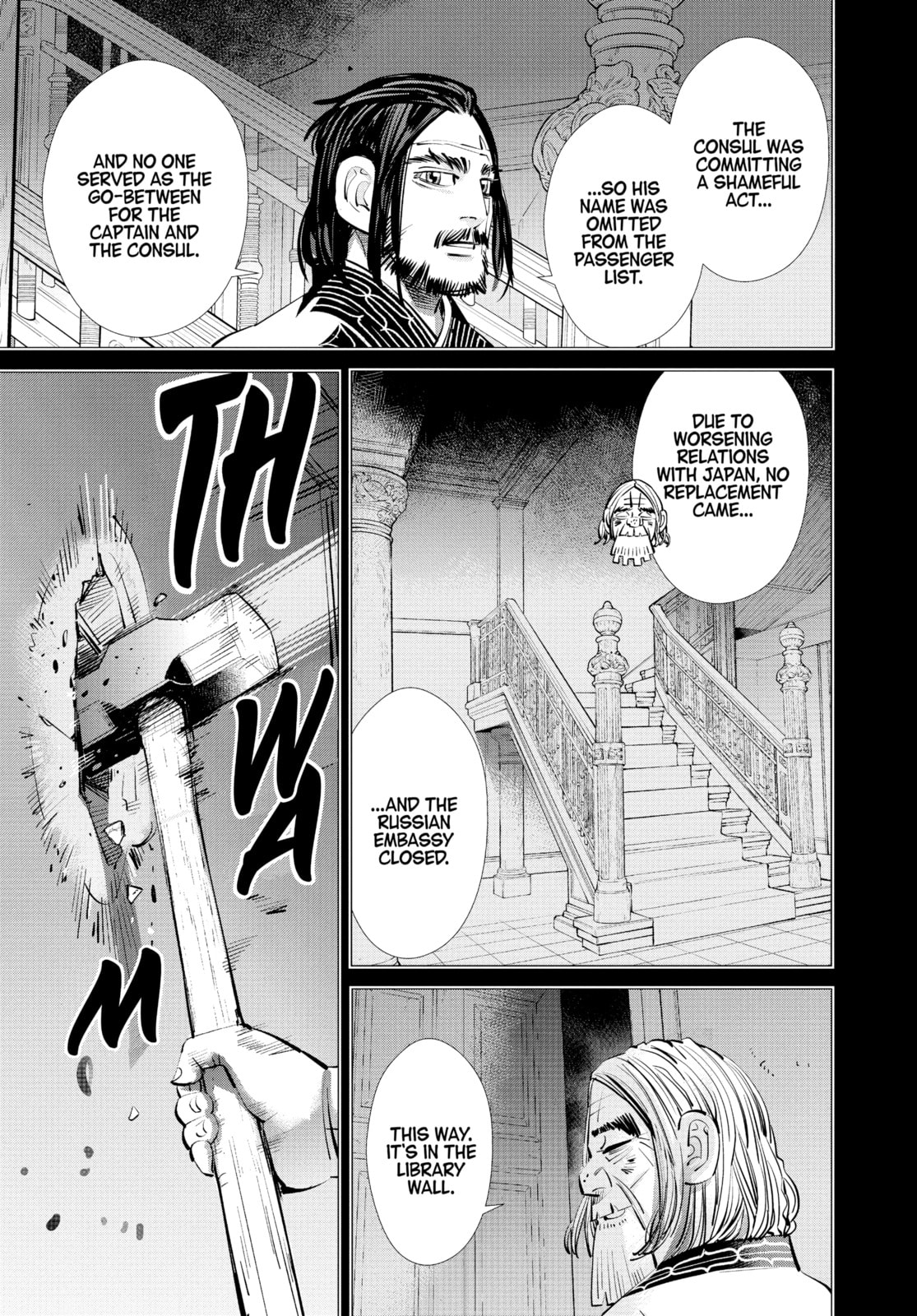 Golden Kamuy chapter 281, page 12