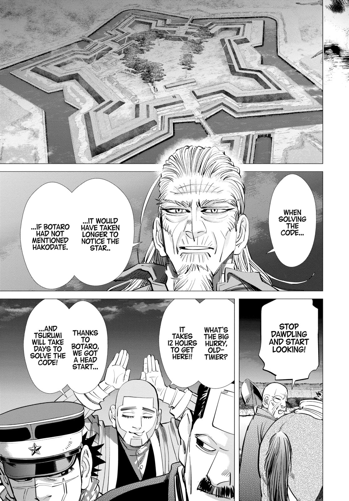 Golden Kamuy chapter 281, page 18