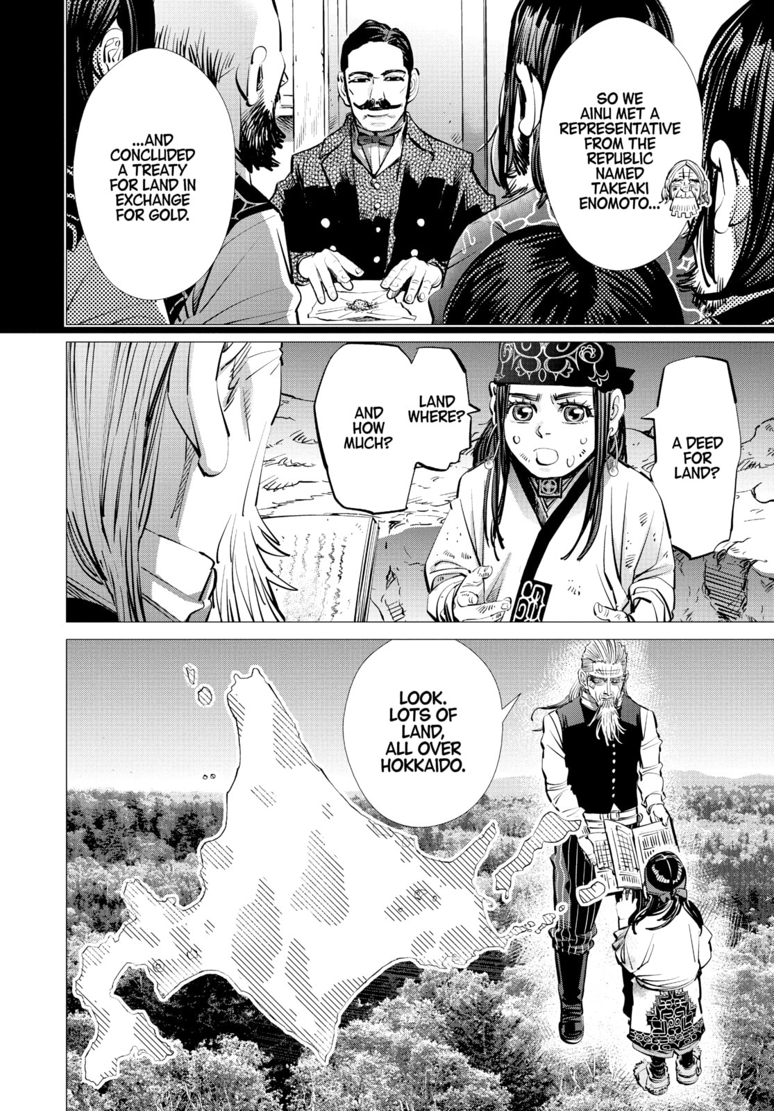Golden Kamuy chapter 284, page 8