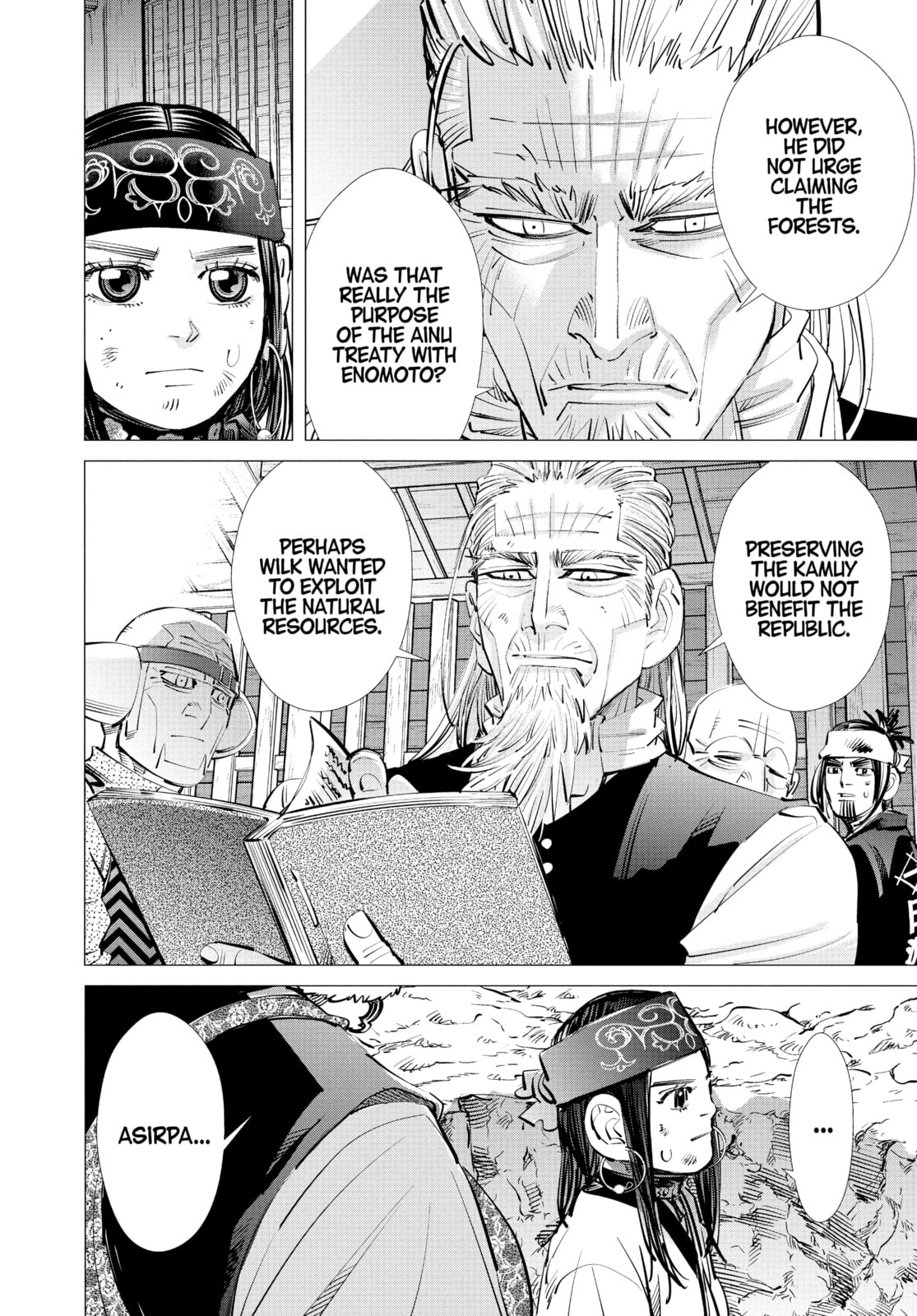 Golden Kamuy chapter 284, page 19