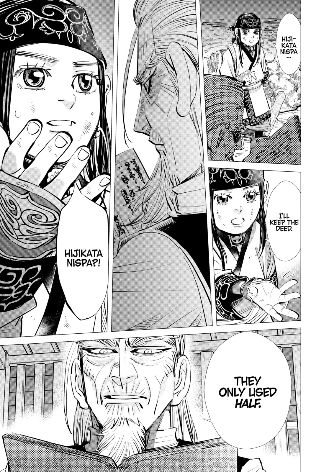 Golden Kamuy chapter 284, page 22