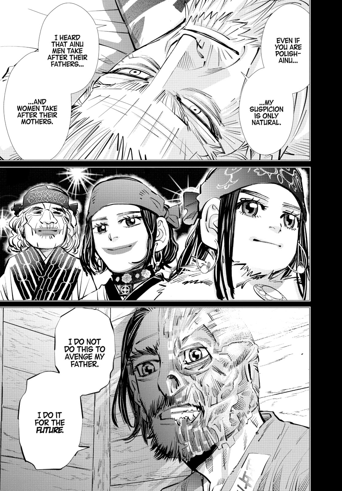 Golden Kamuy chapter 296, page 3