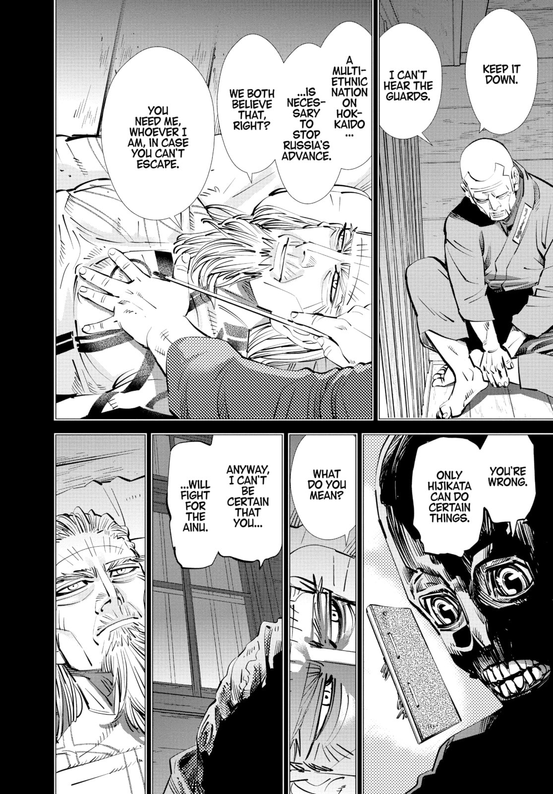 Golden Kamuy chapter 296, page 4