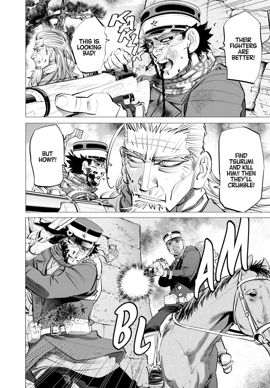Golden Kamuy chapter 296, page 16