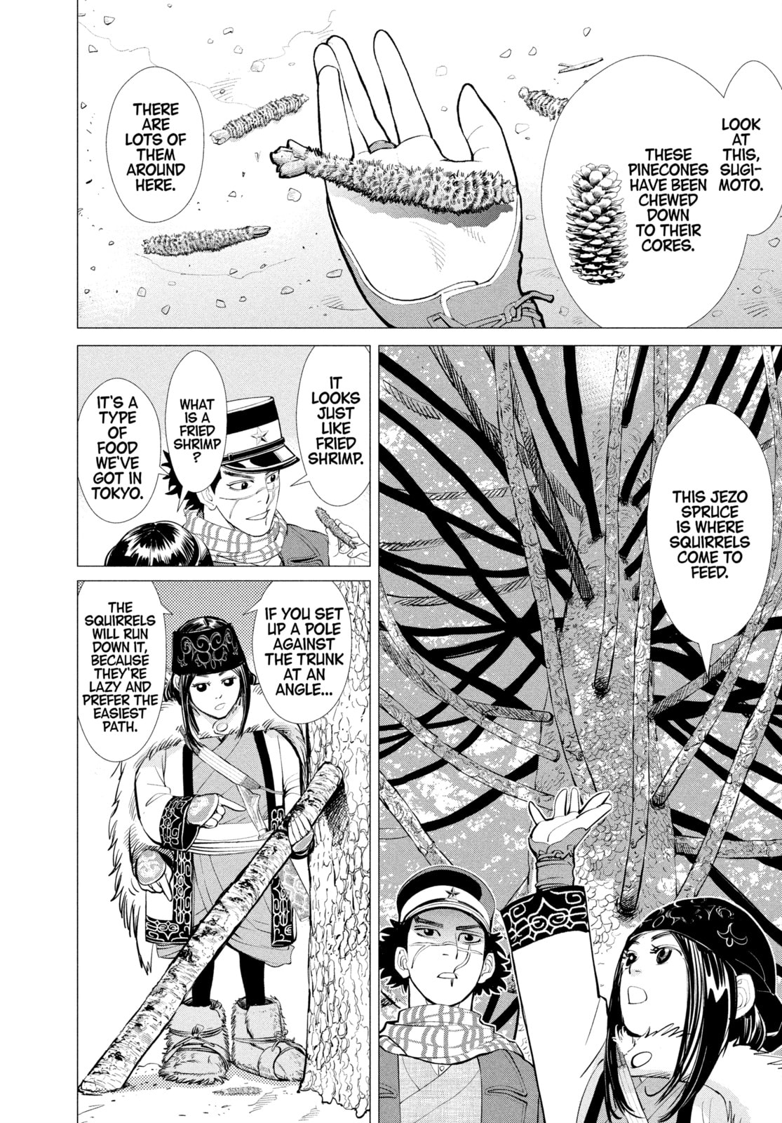Golden Kamuy chapter 3, page 2