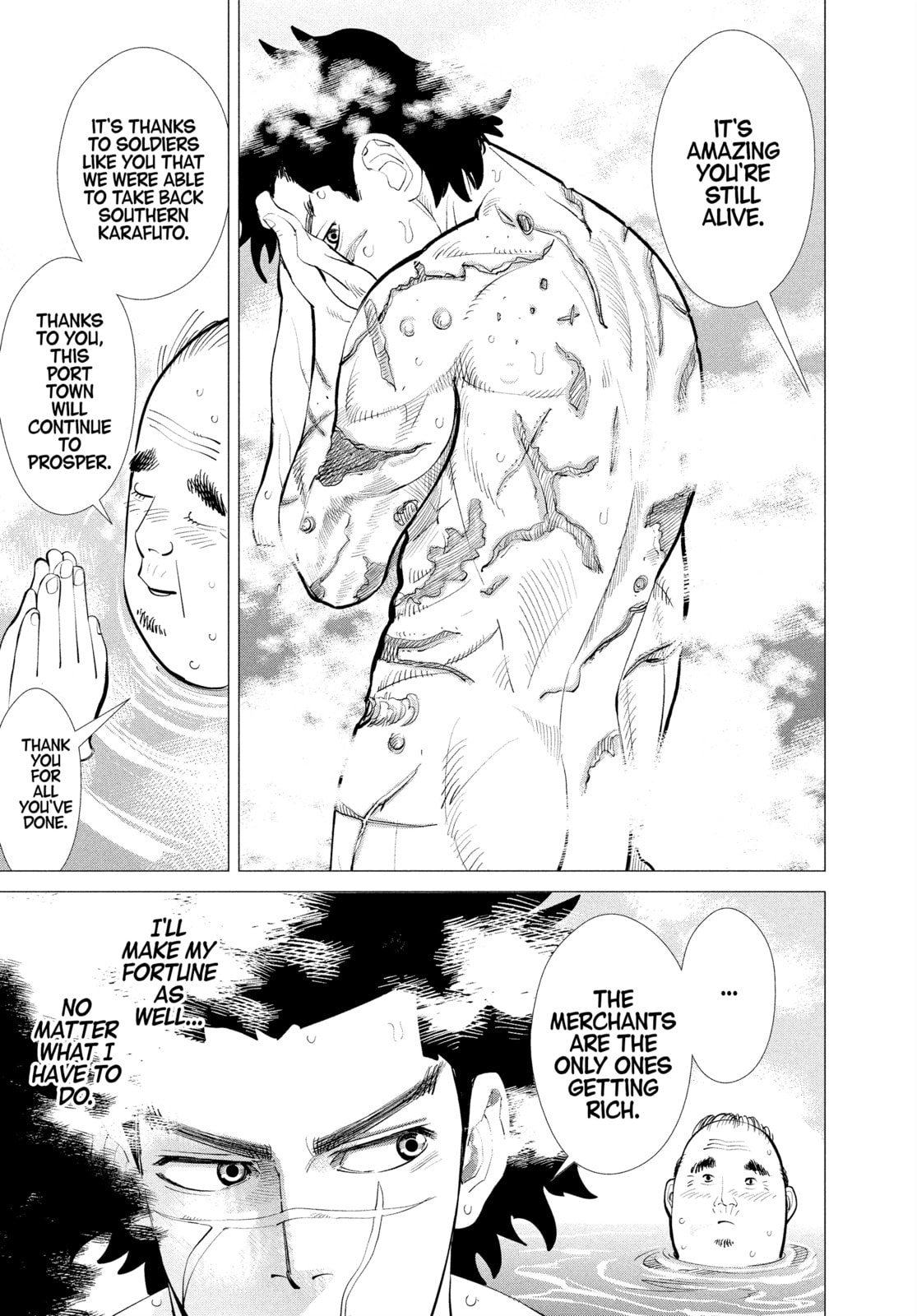 Golden Kamuy chapter 3, page 7