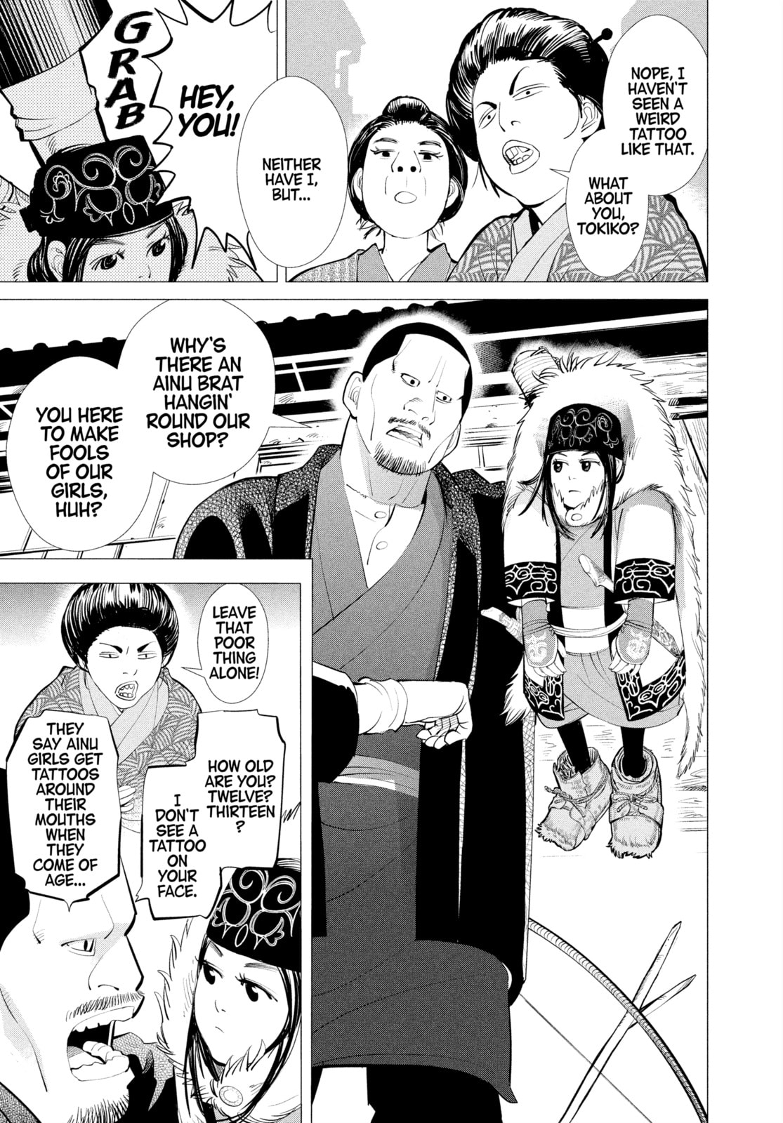 Golden Kamuy chapter 3, page 9
