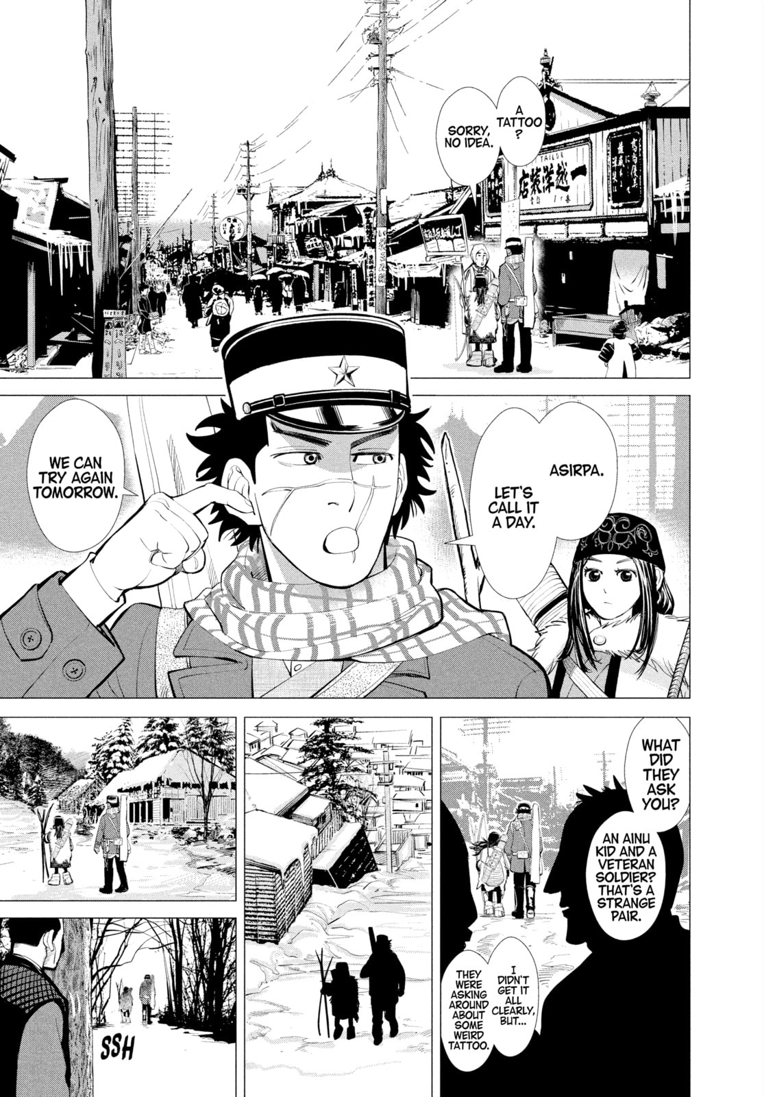 Golden Kamuy chapter 3, page 13