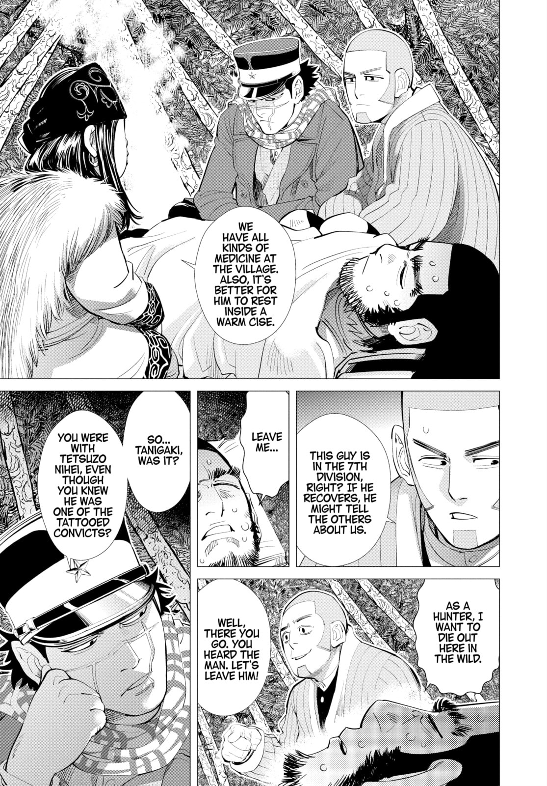 Golden Kamuy chapter 30, page 3