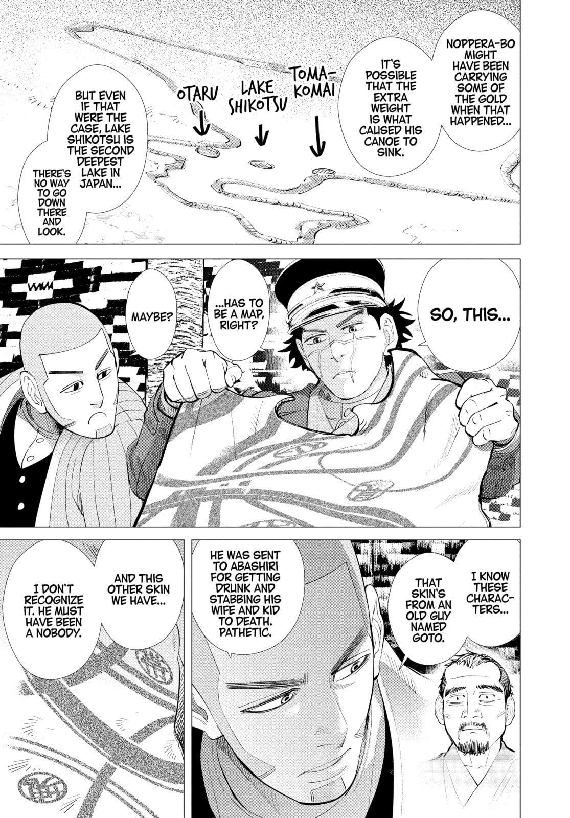 Golden Kamuy chapter 31, page 3