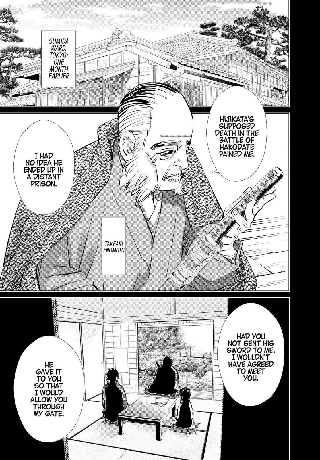 Golden Kamuy chapter 313.1, page 9