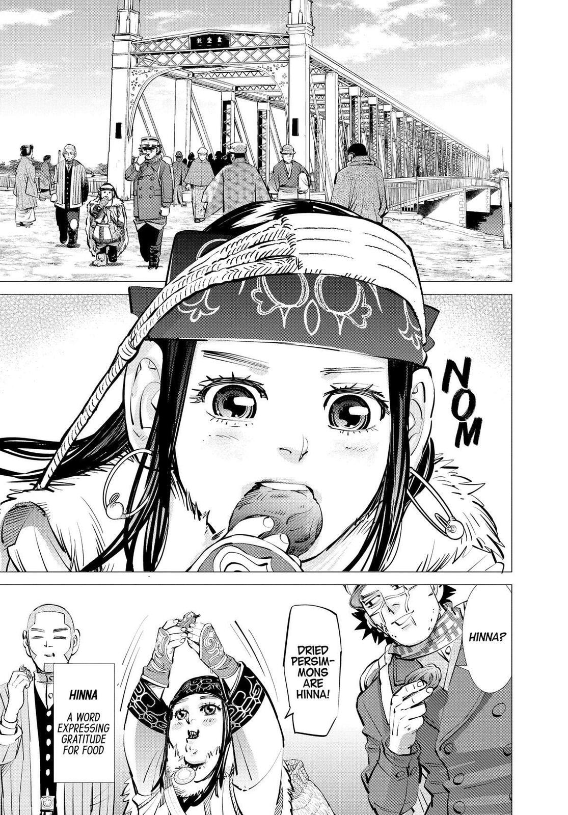 Golden Kamuy chapter 313.1, page 11