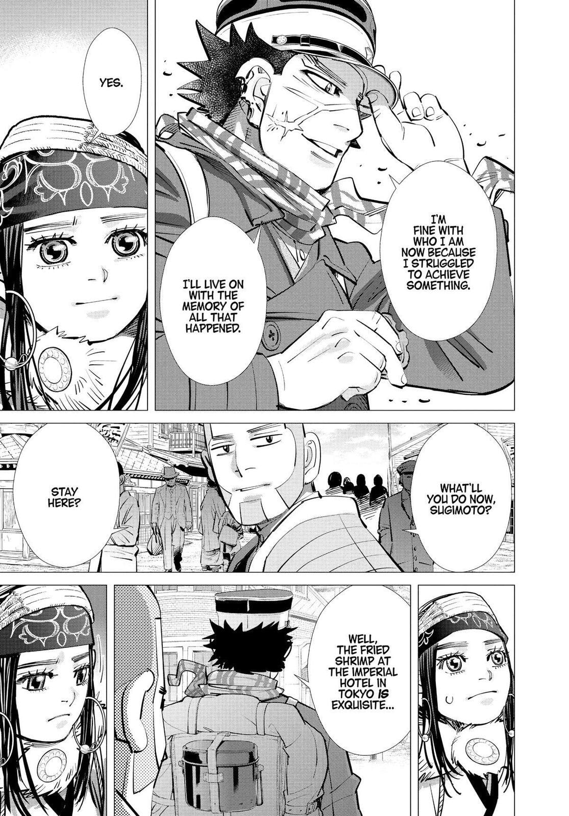 Golden Kamuy chapter 313.1, page 13