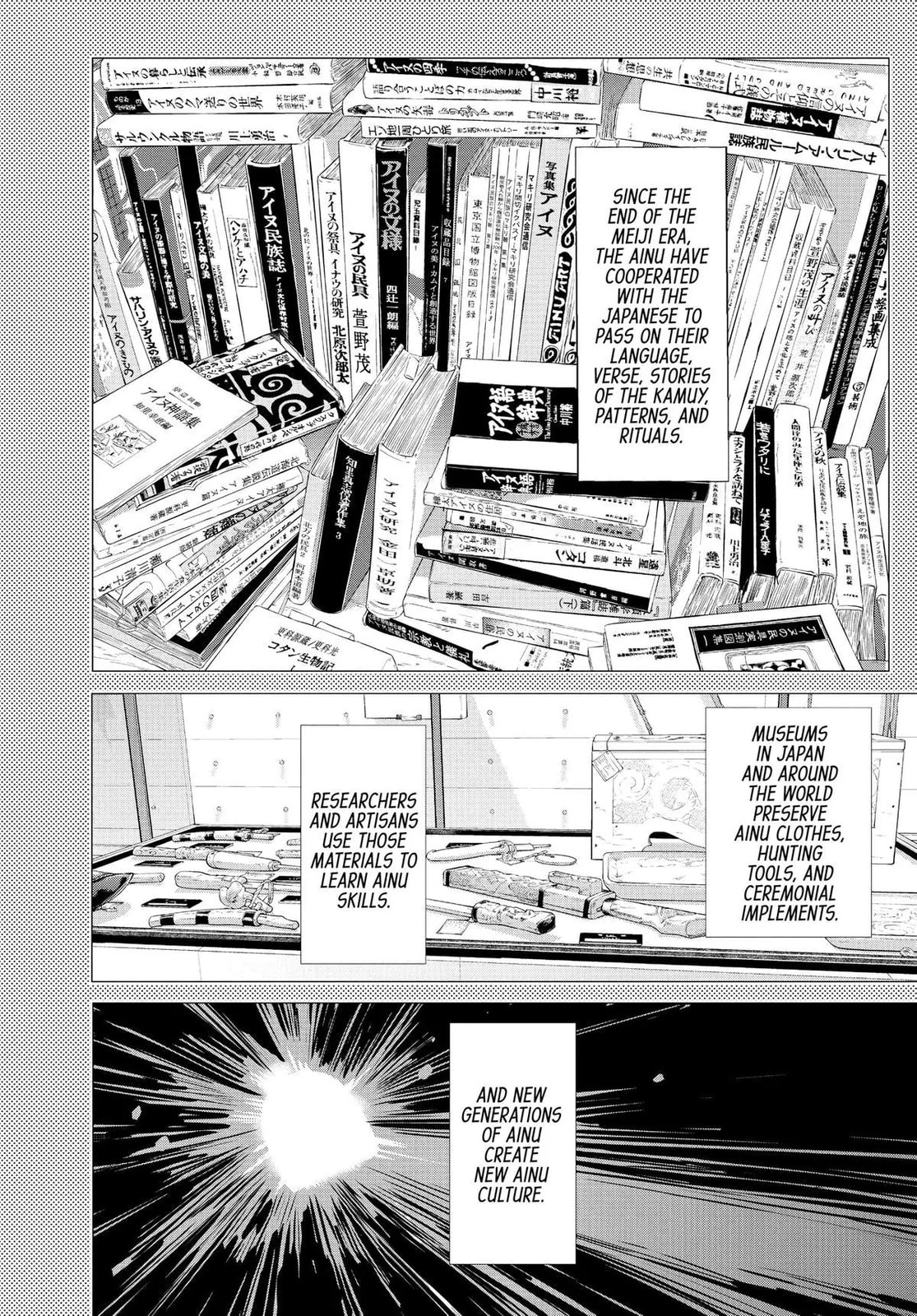 Golden Kamuy chapter 313.1, page 22