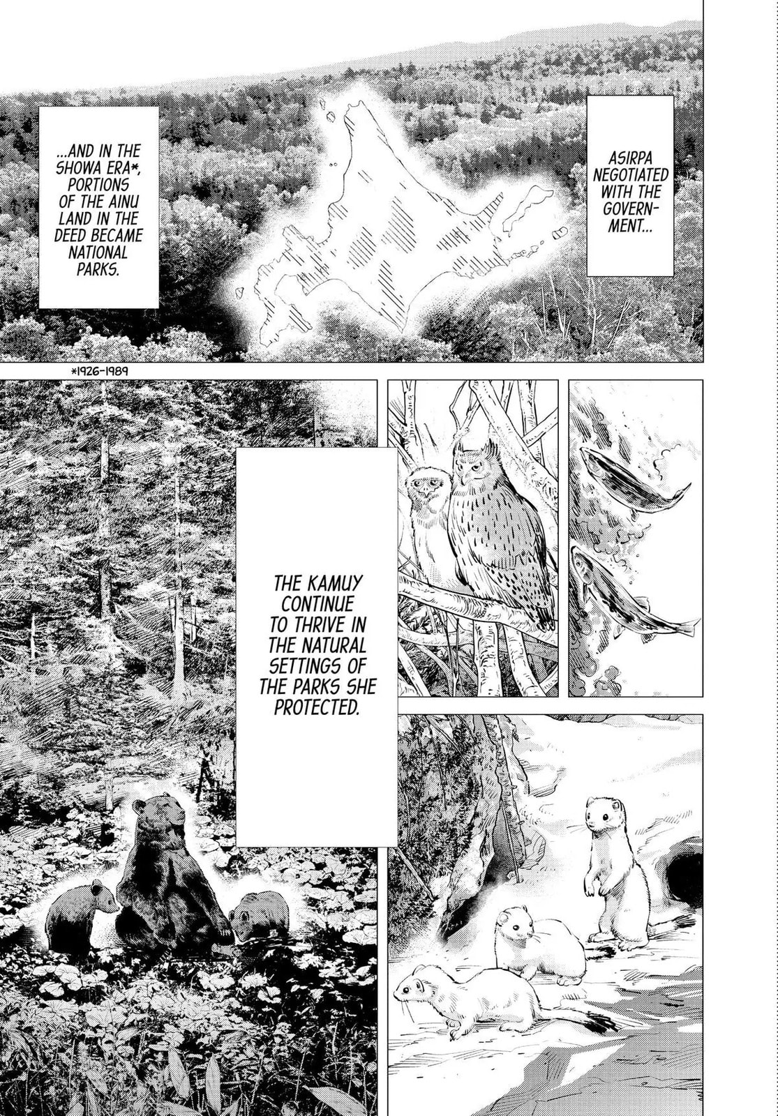 Golden Kamuy chapter 313.1, page 23