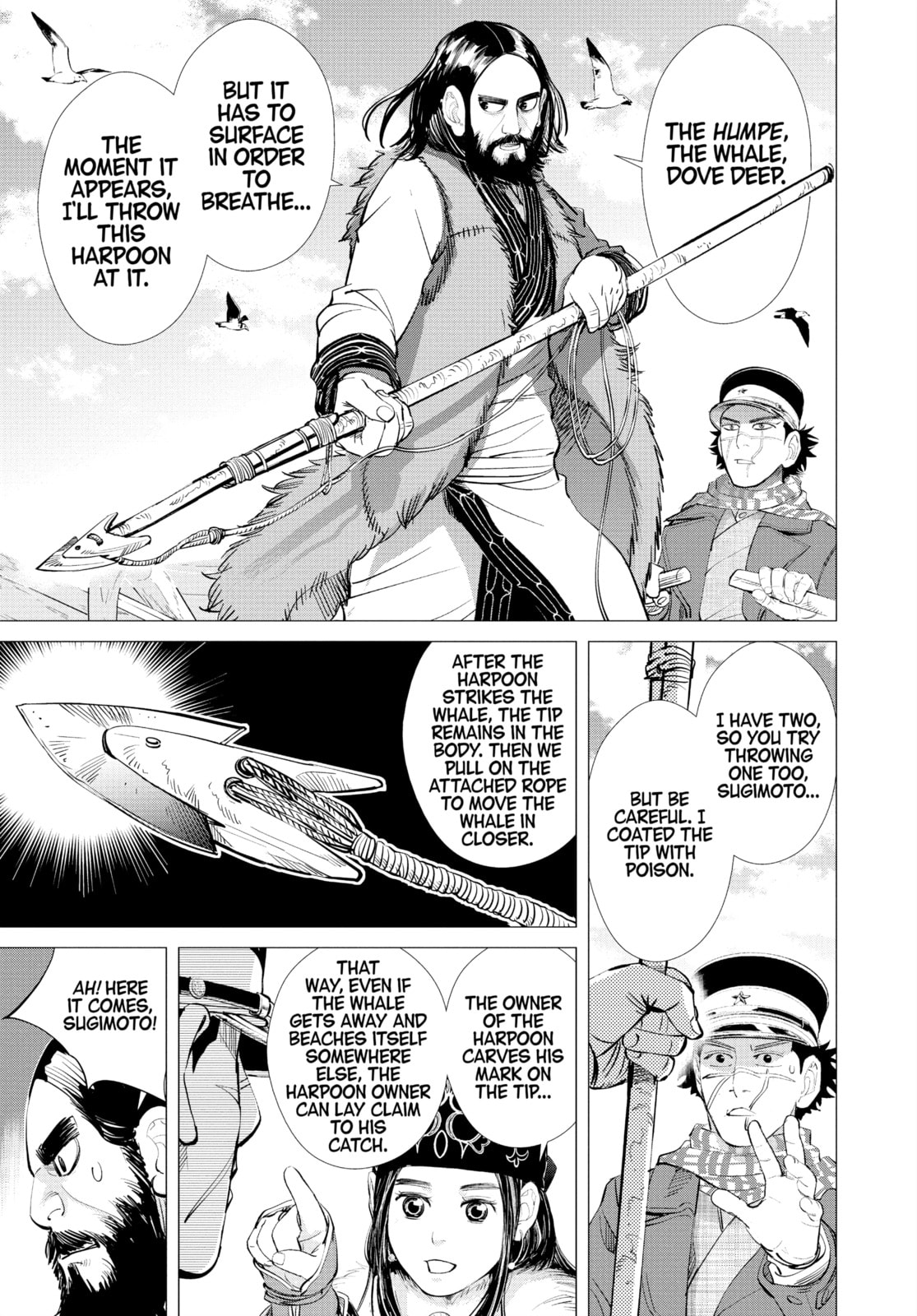 Golden Kamuy chapter 38, page 8