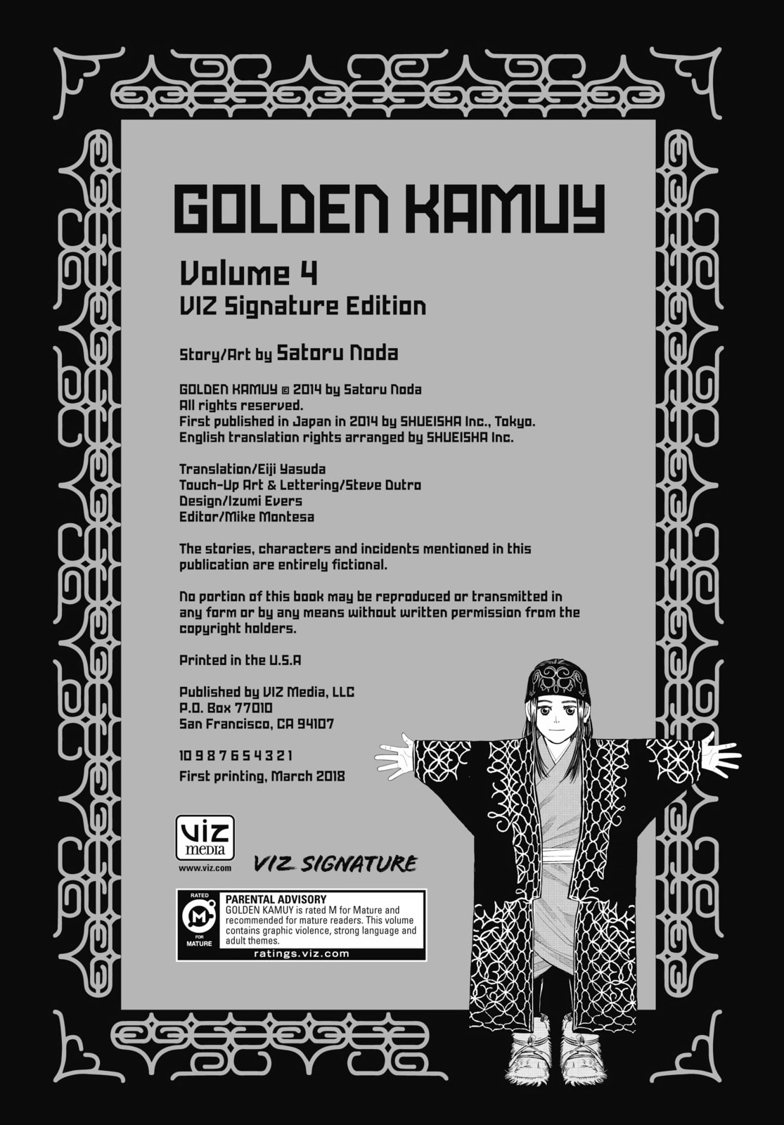Golden Kamuy chapter 38, page 17