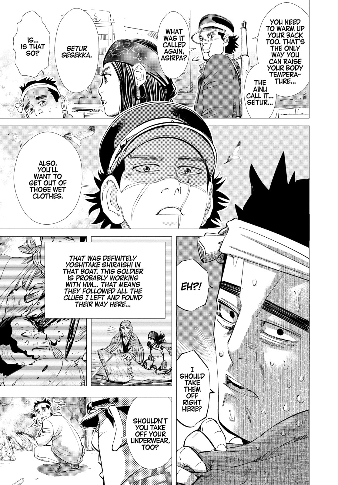 Golden Kamuy chapter 39, page 4