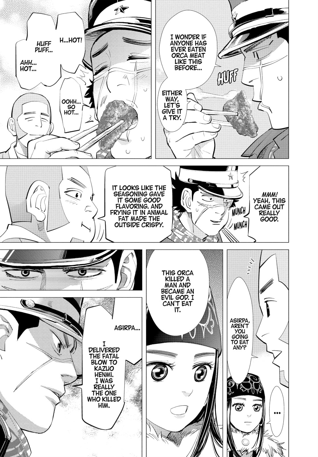 Golden Kamuy chapter 42, page 9