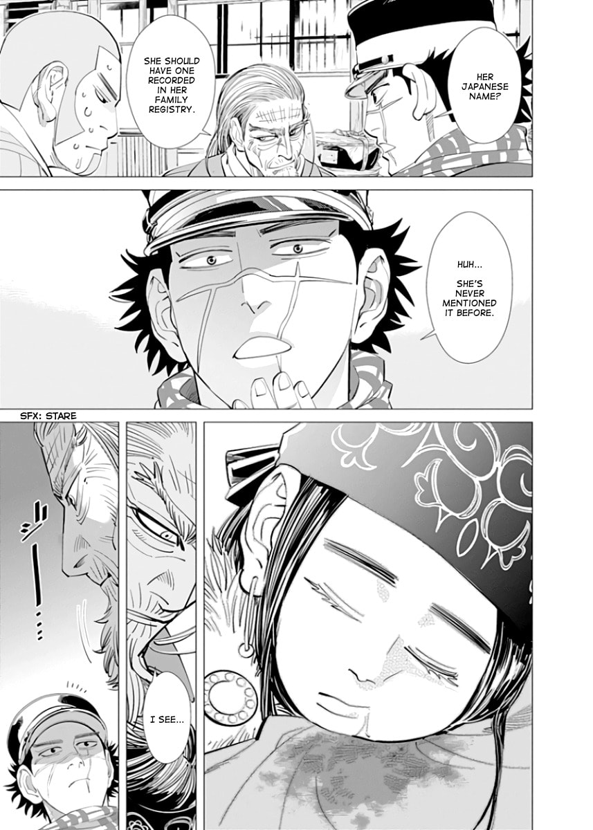 Golden Kamuy chapter 44.1, page 3