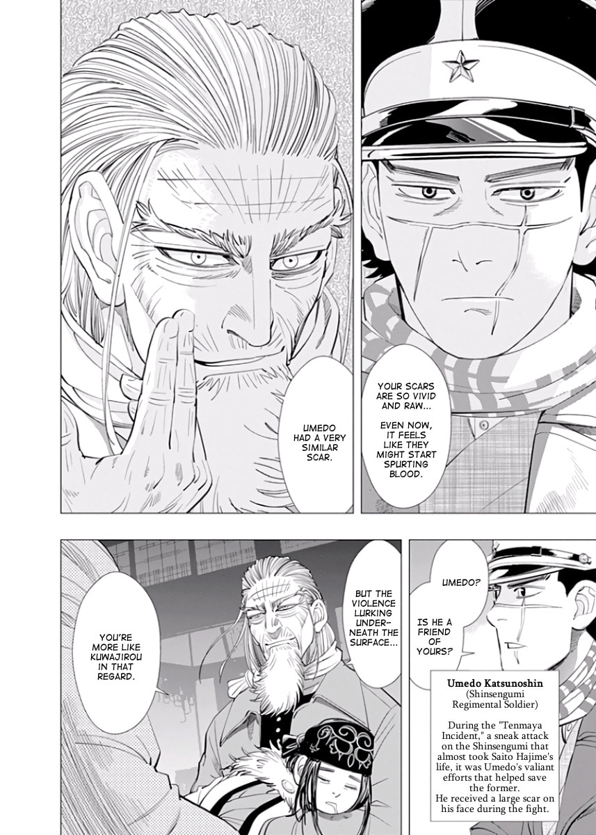 Golden Kamuy chapter 44.1, page 4