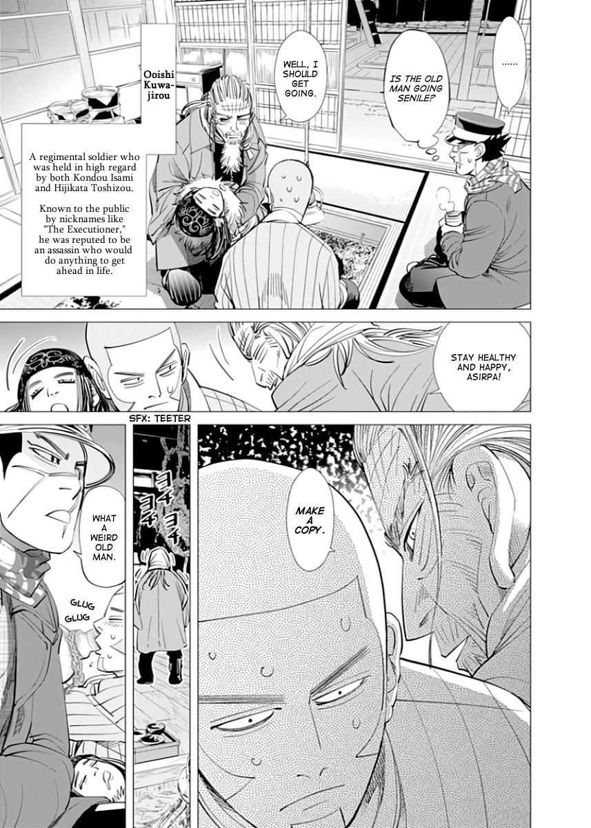 Golden Kamuy chapter 44.1, page 5