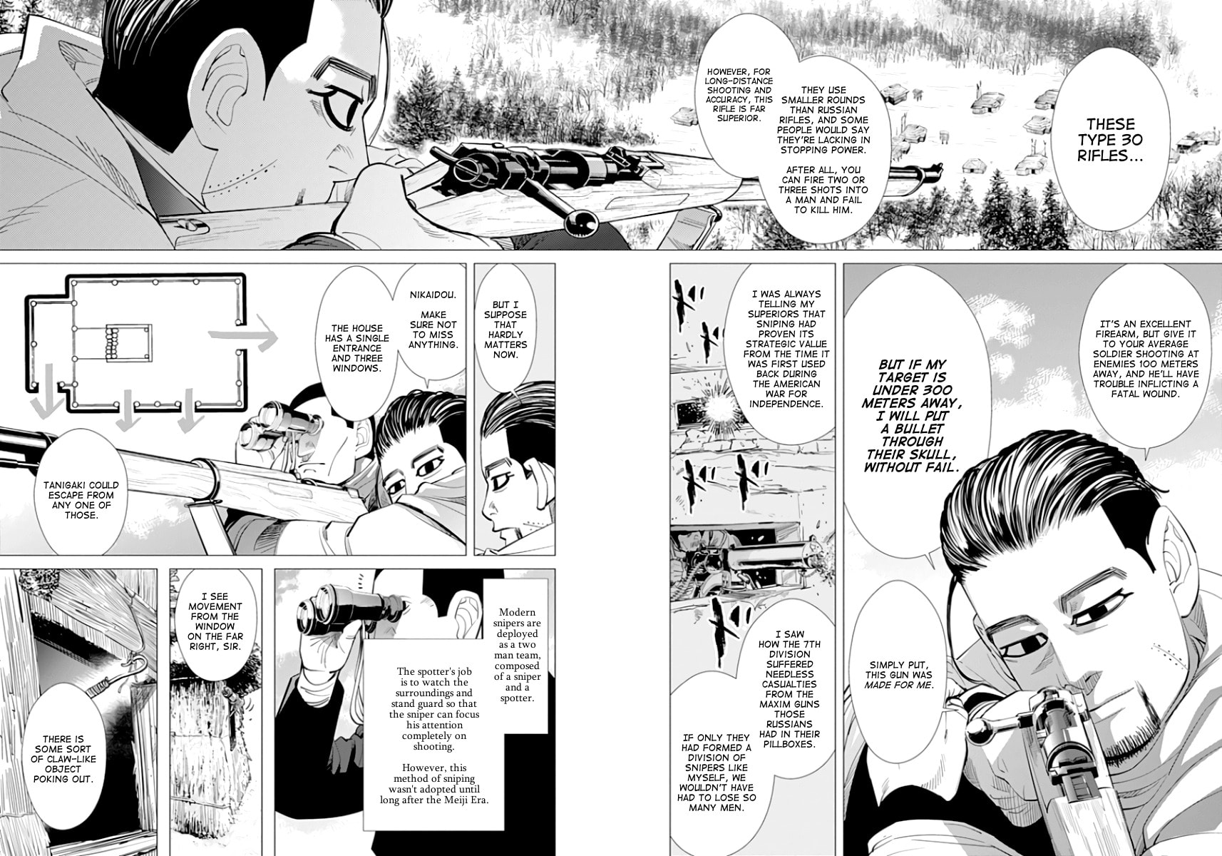 Golden Kamuy chapter 44.1, page 6