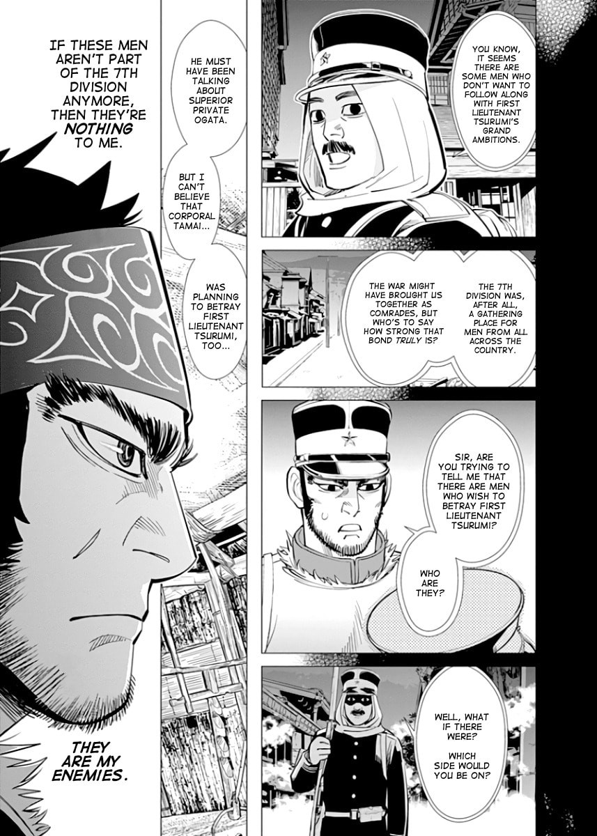 Golden Kamuy chapter 44.1, page 8