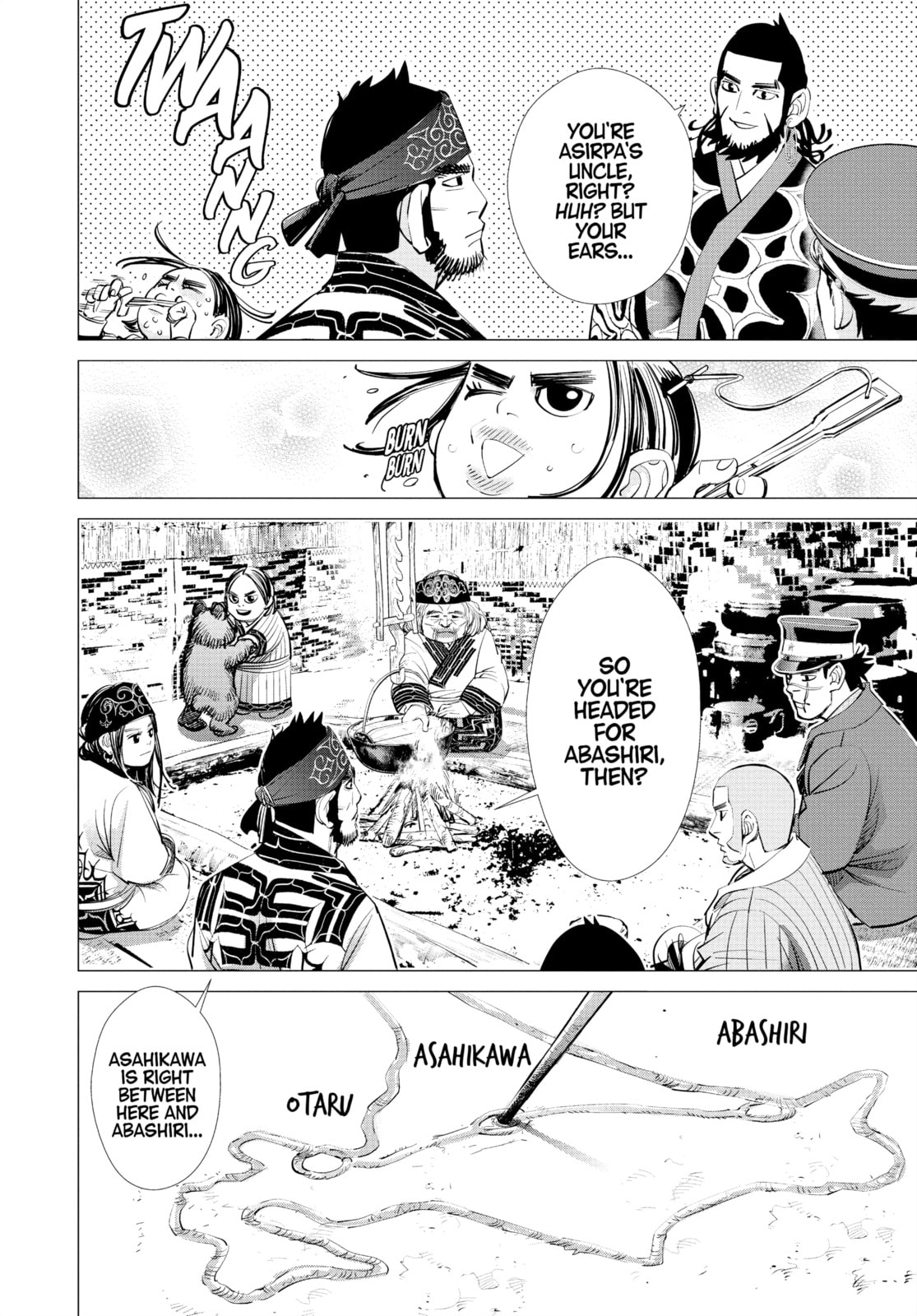Golden Kamuy chapter 50, page 4