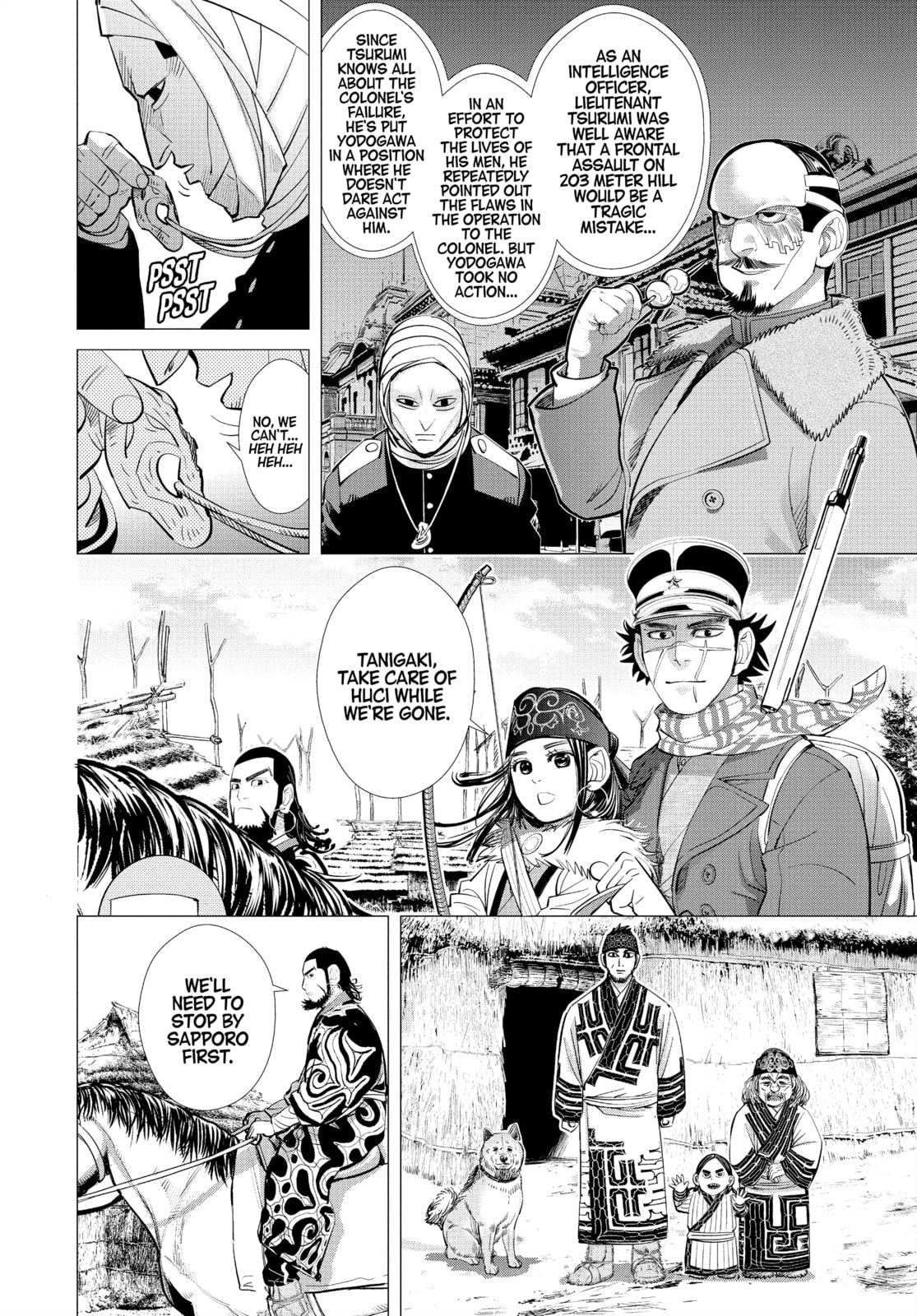 Golden Kamuy chapter 50, page 6